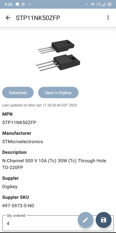 Inventory screenshot