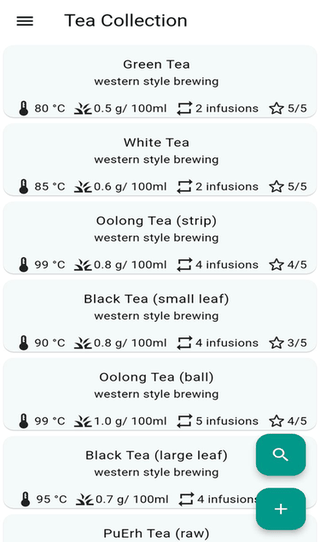 Enthusiast Tea Timer screenshot