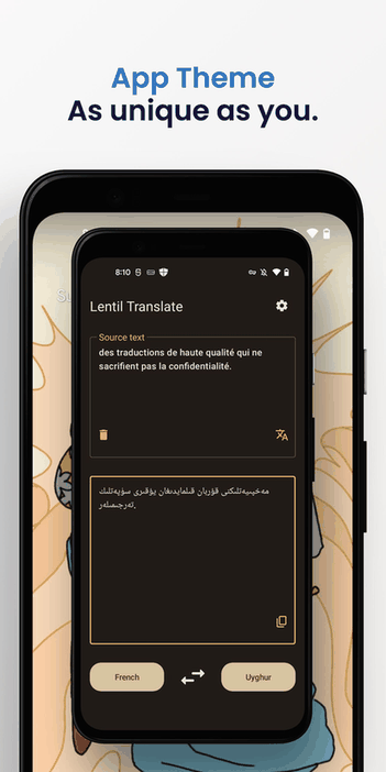 Lentil Translate screenshot