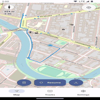 Trackbook screenshot