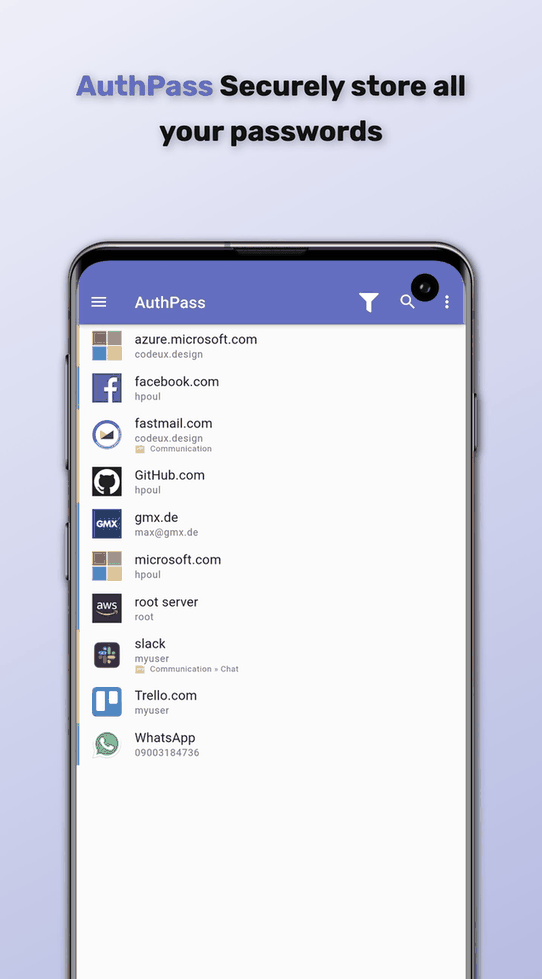 AuthPass screenshot