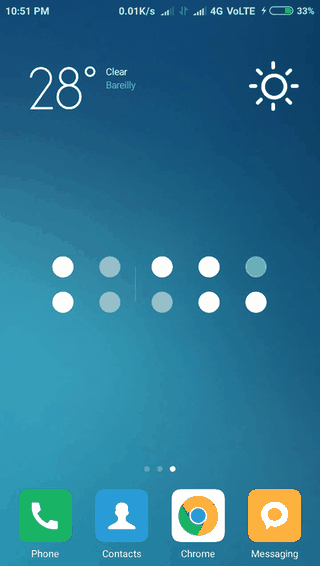 10-bit Clock Widget screenshot