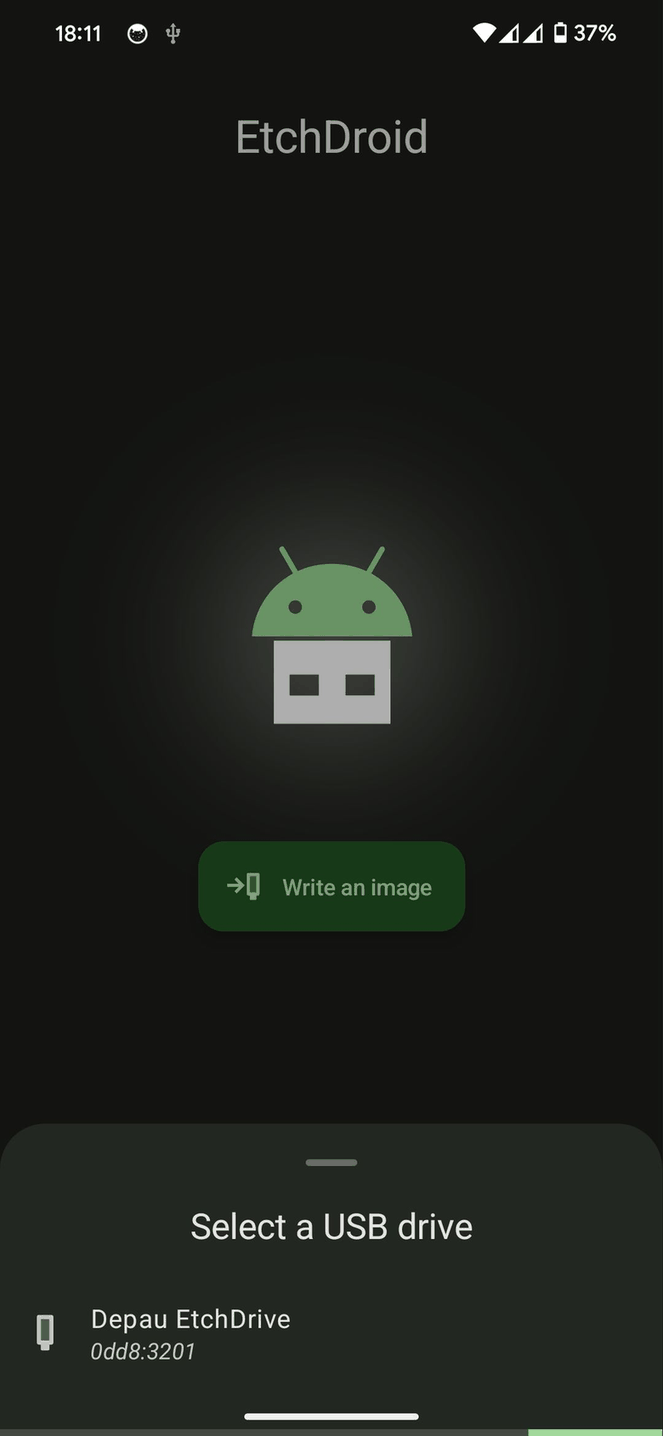 EtchDroid ISO to USB Writer screenshot