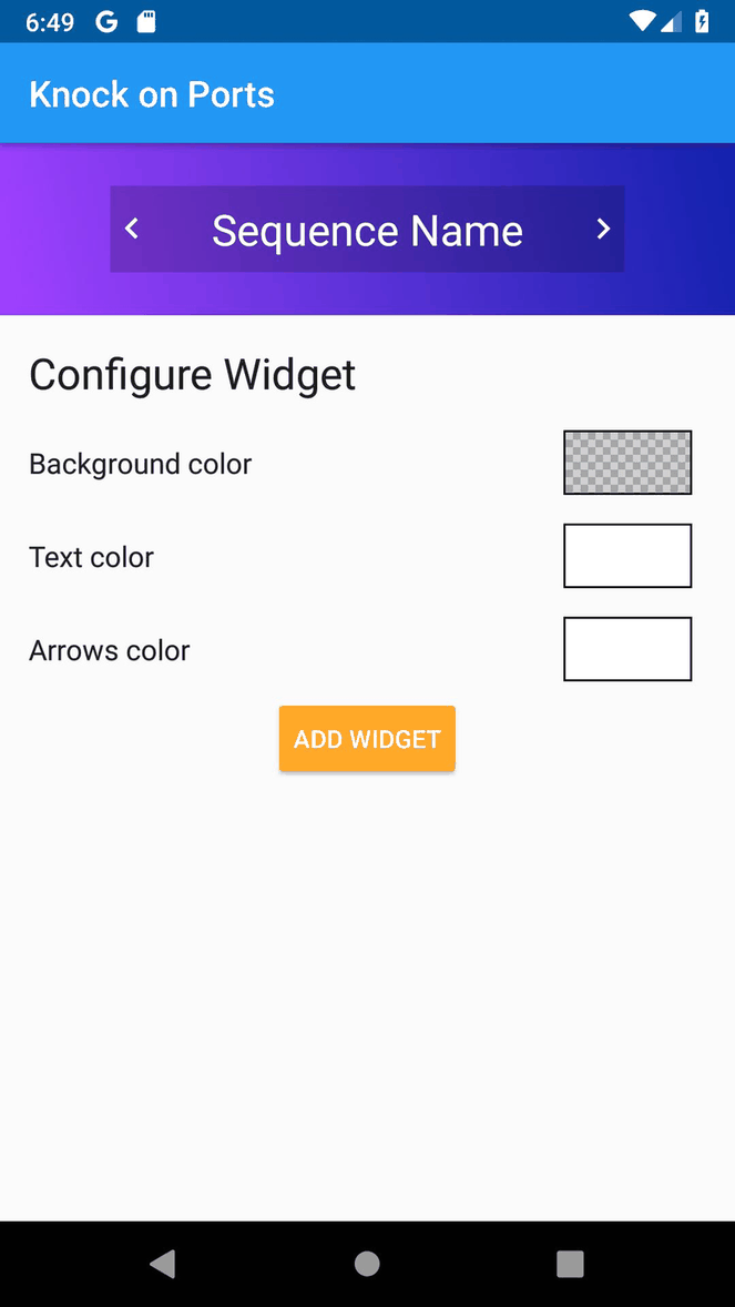 Knock on Ports screenshot