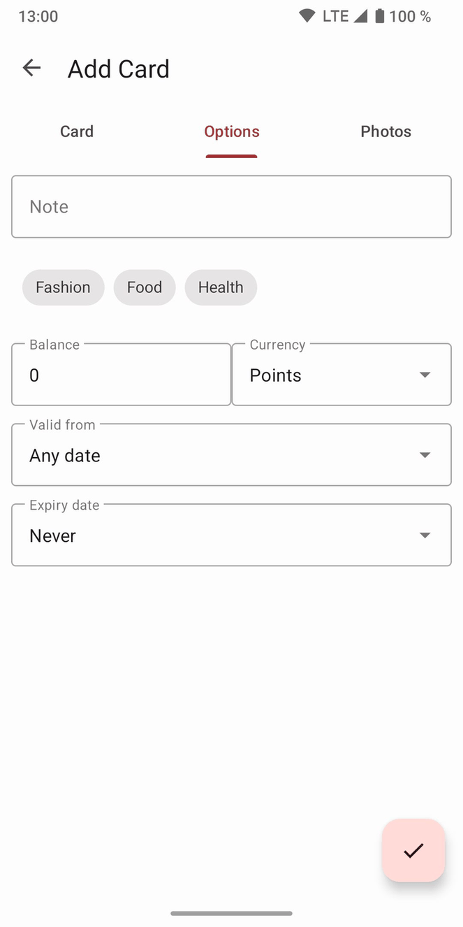 Catima — Loyalty Card Wallet screenshot