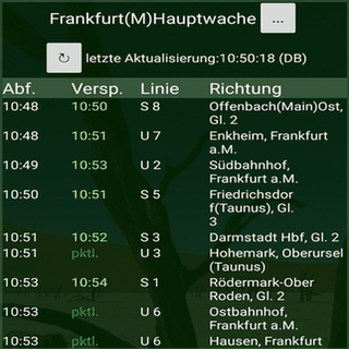 Haltestellenanzeige (Display Monitor) screenshot