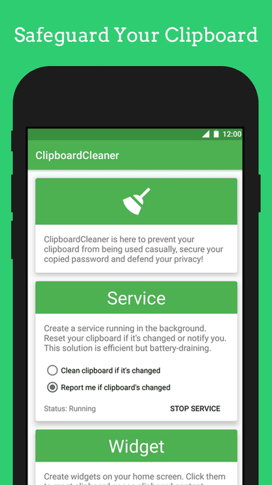Clipboard Cleaner screenshot