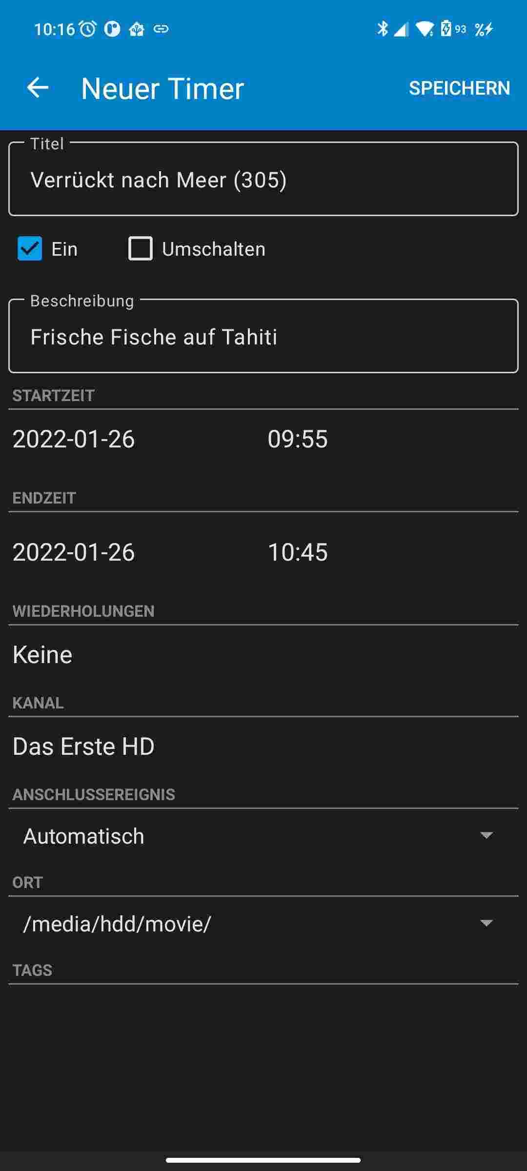 dreamDroid screenshot