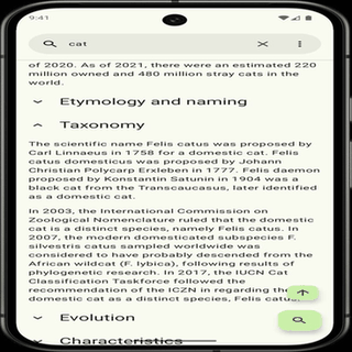 WikiReader screenshot