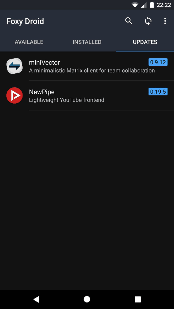 Foxy Droid screenshot