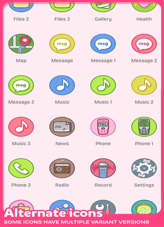 Dollphone Icon Pack screenshot