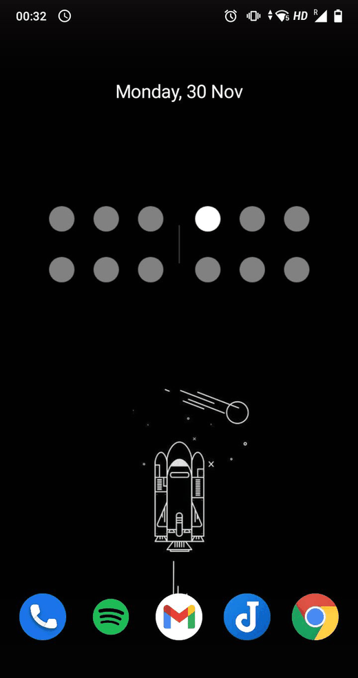 10-bit Clock Widget screenshot