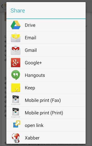 Easy Open Link screenshot