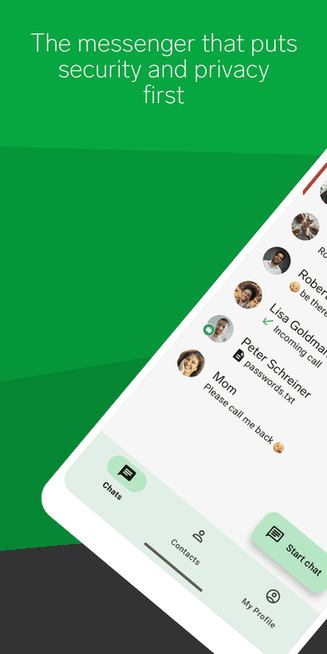 Threema Libre screenshot