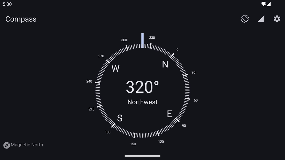 Compass screenshot