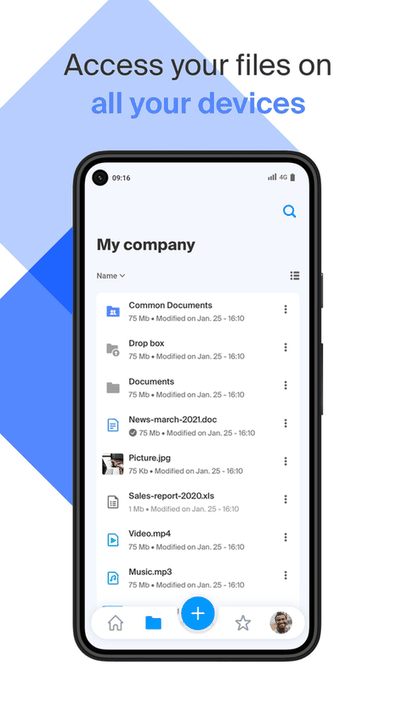 Infomaniak kDrive screenshot