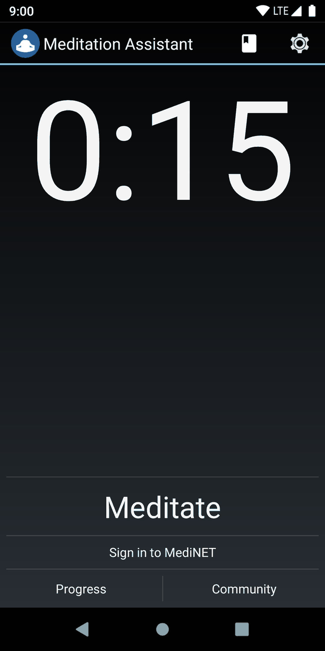 Meditation Assistant screenshot