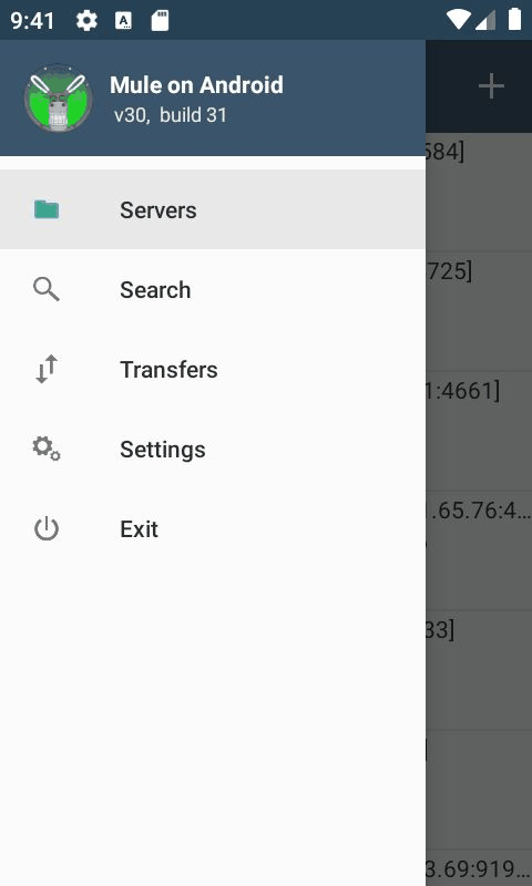 Mule on Android screenshot