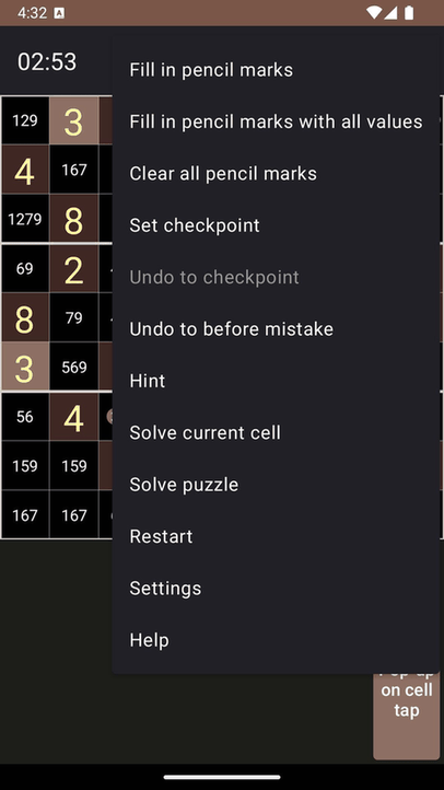 Open Sudoku screenshot