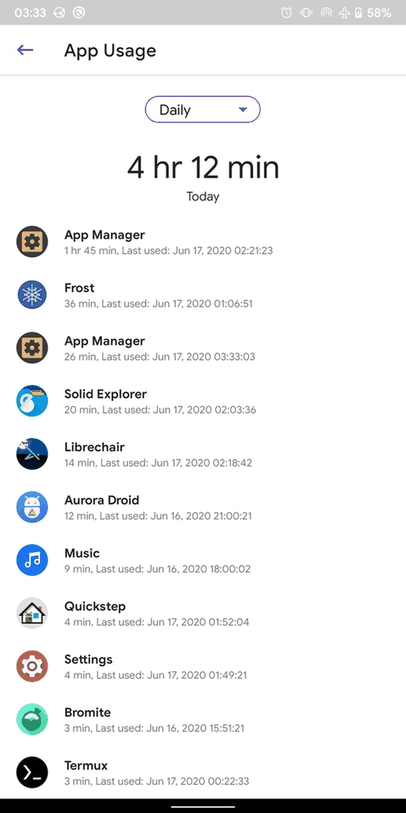 App Manager screenshot