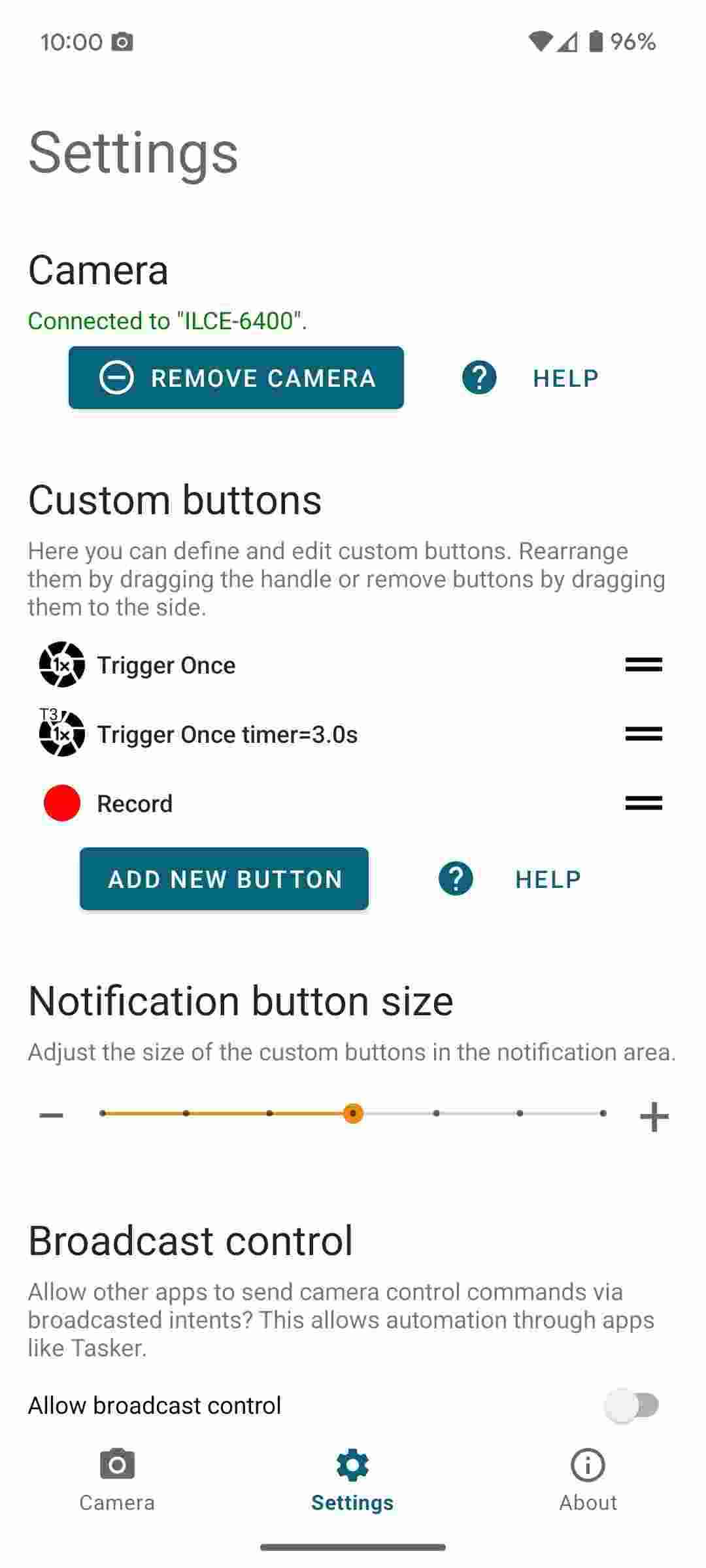 α-Remote screenshot