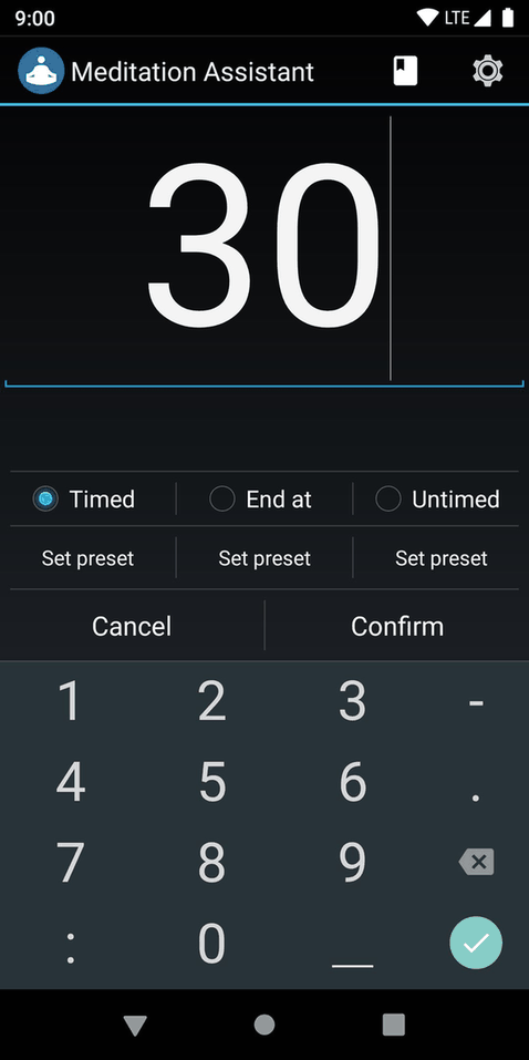 Meditation Assistant screenshot
