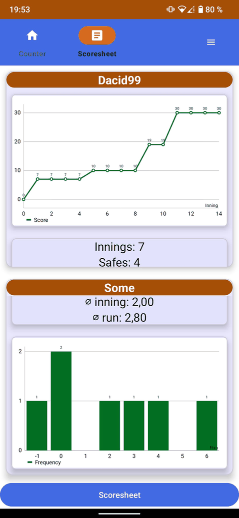 PocketTRacker screenshot