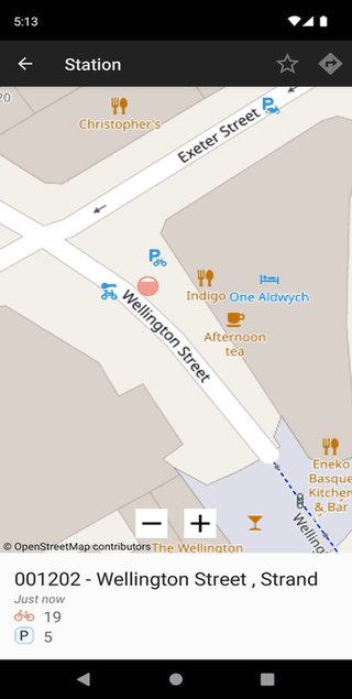 BikeSharingHub screenshot