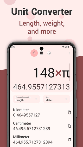Calculator You: Math Units screenshot