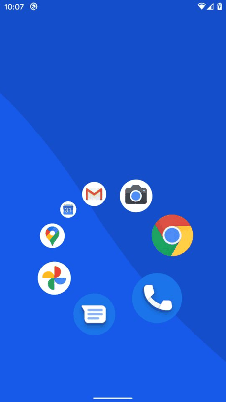 Pie Launcher screenshot