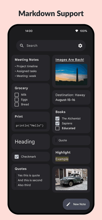 Easy Notes screenshot