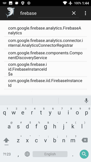 ClassyShark3xodus screenshot