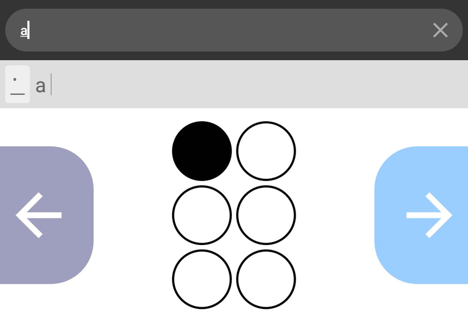 Brailliac: Braille Keyboard screenshot