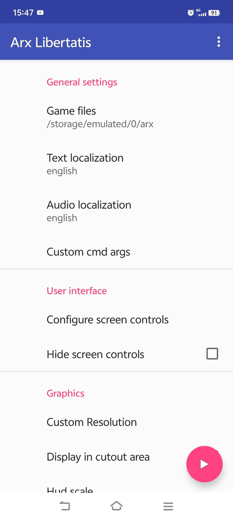Arx Libertatis screenshot