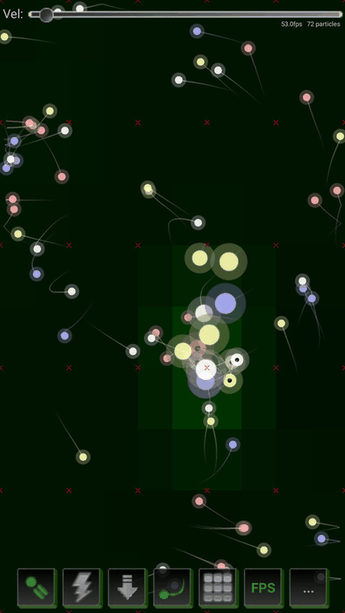 Particle Physics Simulator screenshot