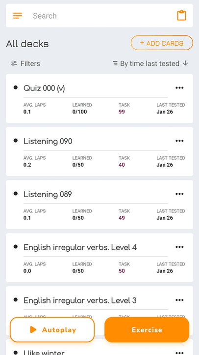 ForgetMeNot screenshot