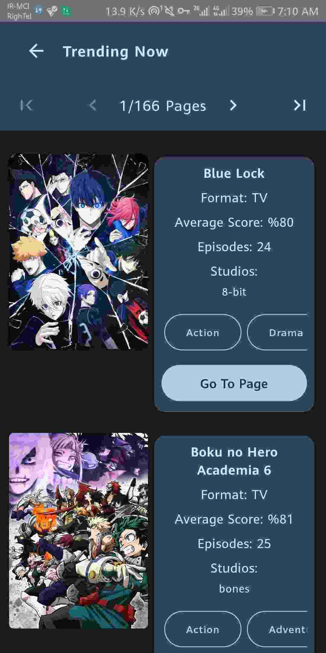 WikiAnime screenshot