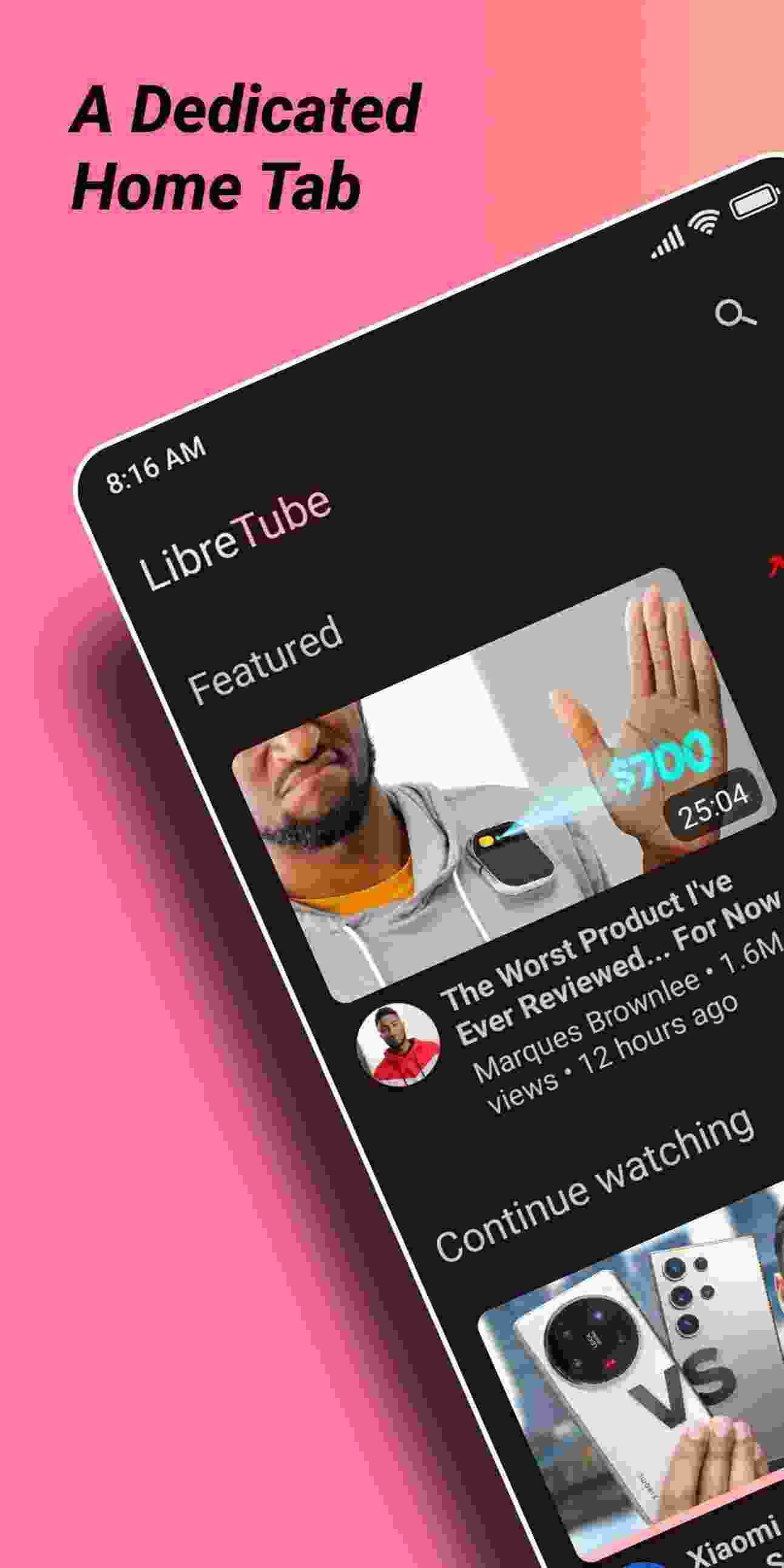 LibreTube screenshot