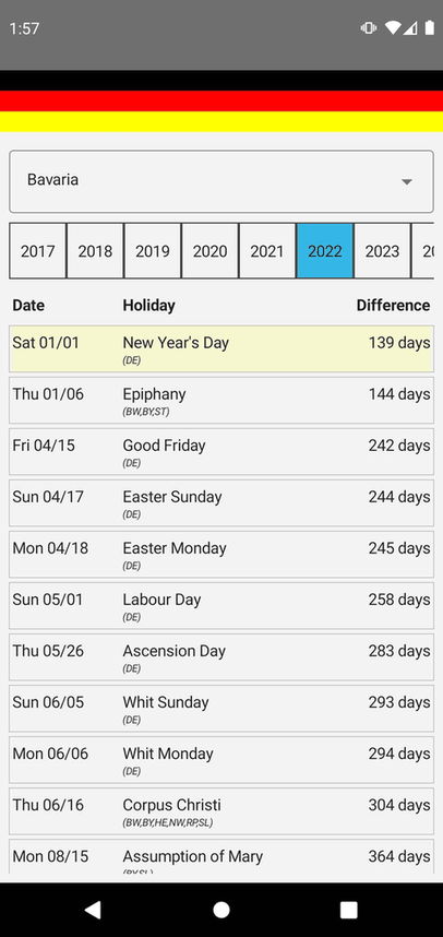 DeuFeiTage screenshot
