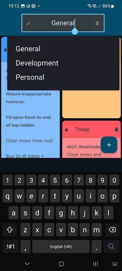 StyncyNotes screenshot
