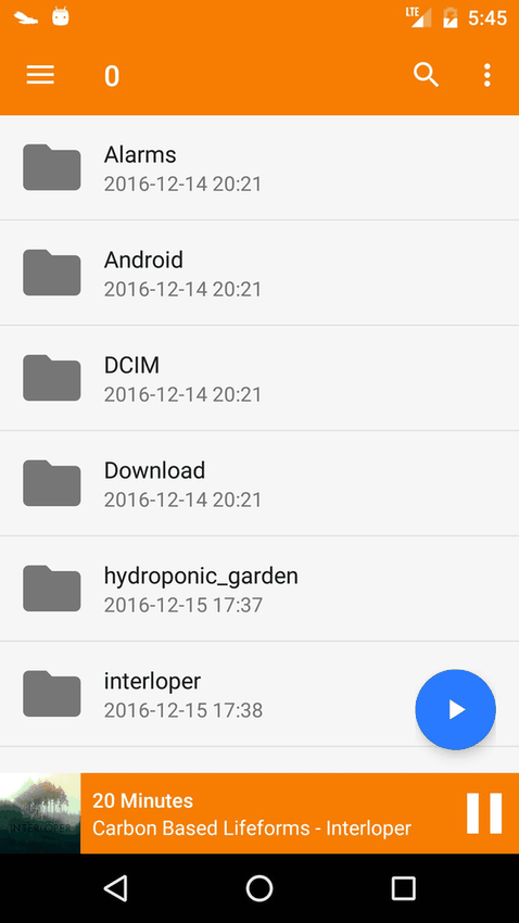 Odyssey Music Player screenshot