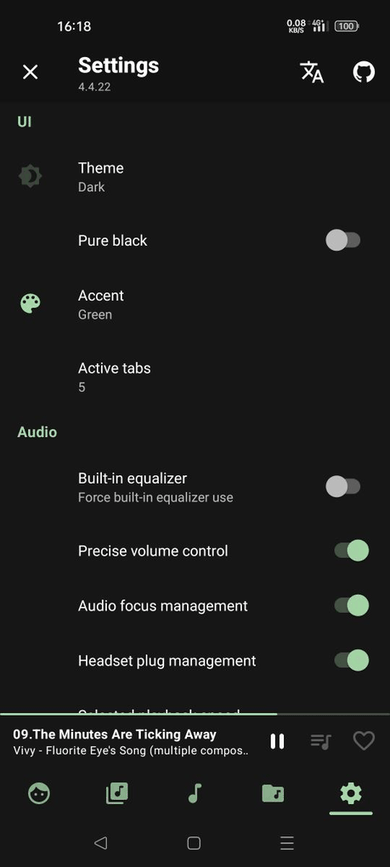 Music Player GO screenshot