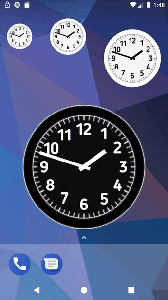 Analog Clock Widget screenshot