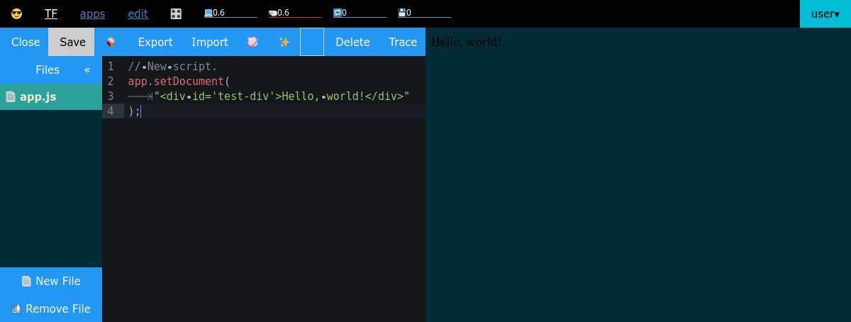 Tilde Friends screenshot