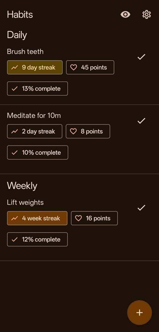 Habit-Maker screenshot