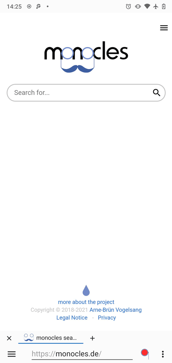 monocles browser screenshot