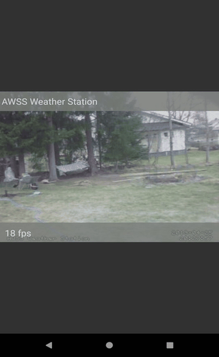 MotionEye Client for Android screenshot