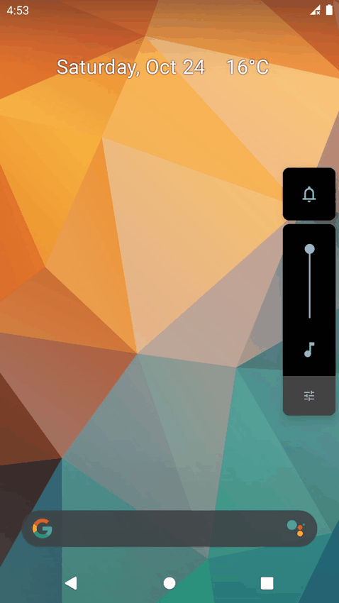 Sound Quick Settings screenshot