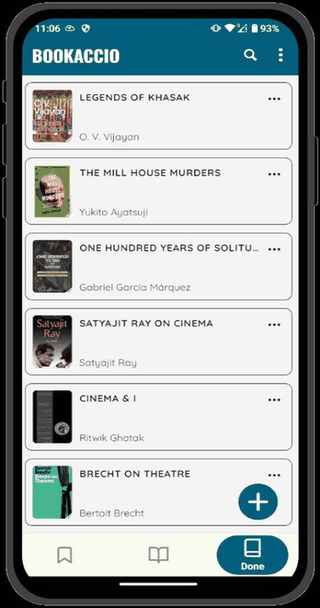Bookaccio Book Tracker screenshot