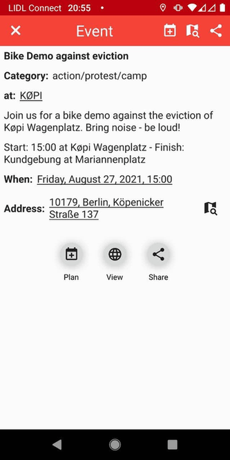 Radar App screenshot
